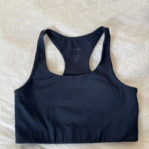Girlfriend Collective Paloma Racerback Sports Bra - Navy